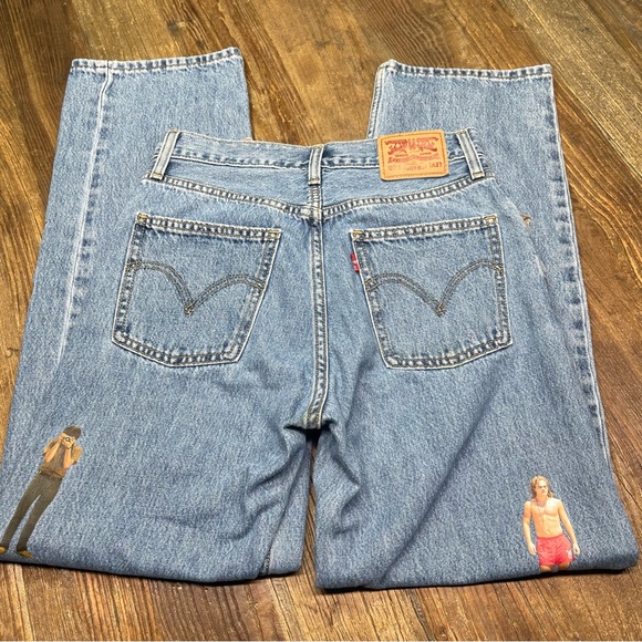 Levi Strauss X Stranger Things Dad Jeans Size 25 - Picture 8 of 11